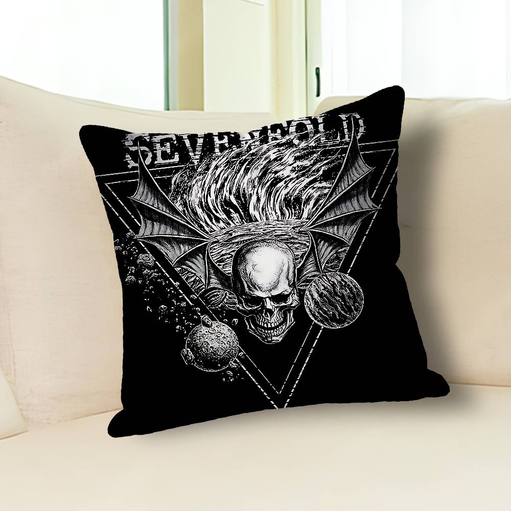 A-Avenged S-Sevenfolds Наволочки для подушек с изображением группы для спальни, гостиной, дивана, домашнего декора, полиэстеровая наволочка на подушку на молнии