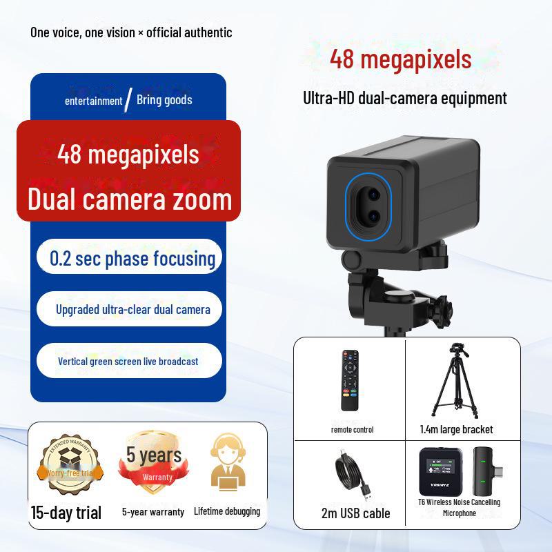HD 4K Auto Focus USB Camera for Desktop, Conference, Live Streaming