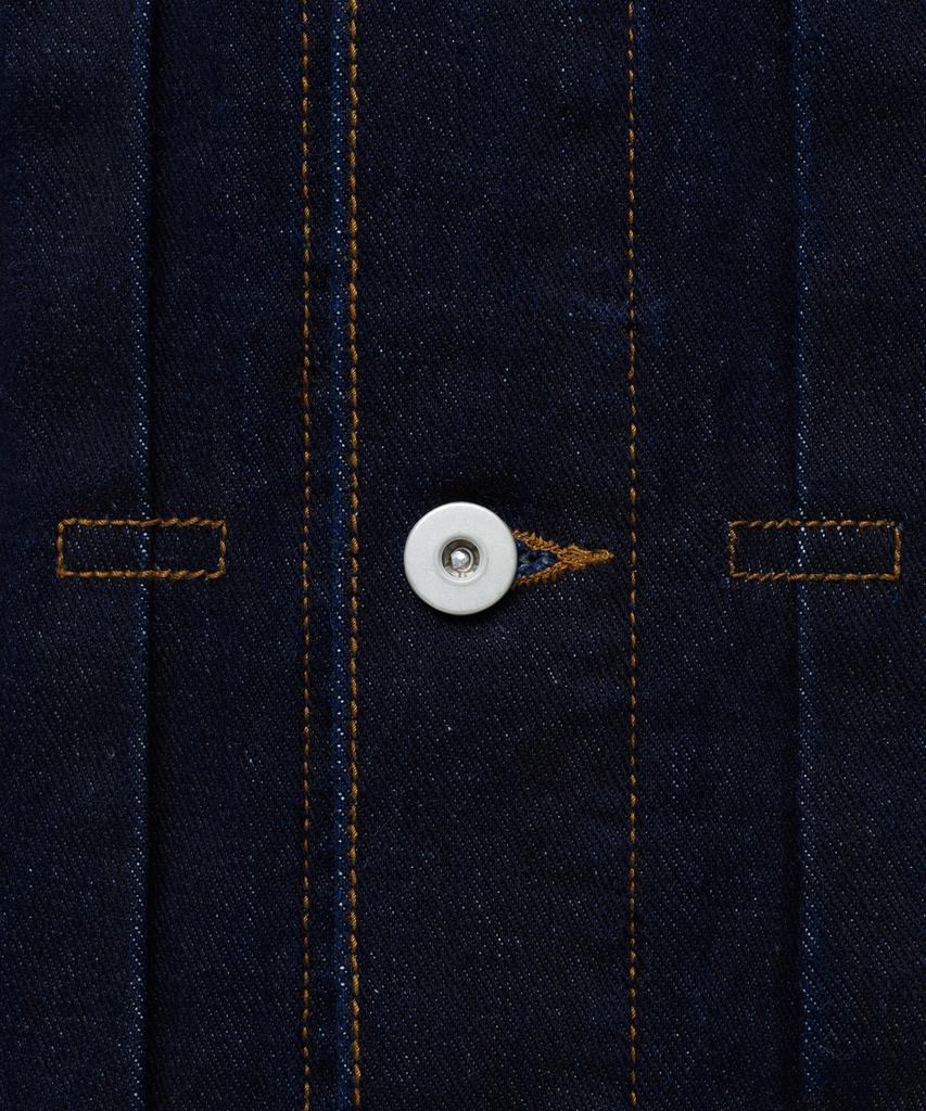 Musinsa Standard Relaxed Denim Trucker Jacket 2 [Deep Indigo]