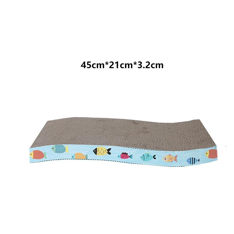 Creative Pet Cat Scratcher Board Corrugated Paper Pad Climbing Frame Scraper Mat Cat Cardboard Indoor Cat Toys Pet Supplies