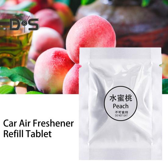 10Pcs PE Car Aromatherapy Tablets Refresh Your Ride with Customizable Fragrances Easy Install Scratch Free for All Car Models