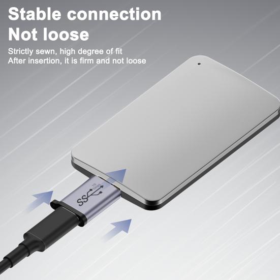 Адаптеры Micro USB на Type-C Адаптер Высокоскоростная передача данных Адаптеры для внешних жестких дисков Совместимость с мобильными телефонами