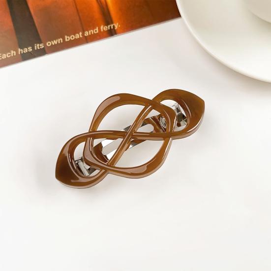 1/4 шт. Винтажные французские заколки для волос с матовой поверхностью, крестообразный дизайн, инструмент для укладки волос, аксессуары для волос