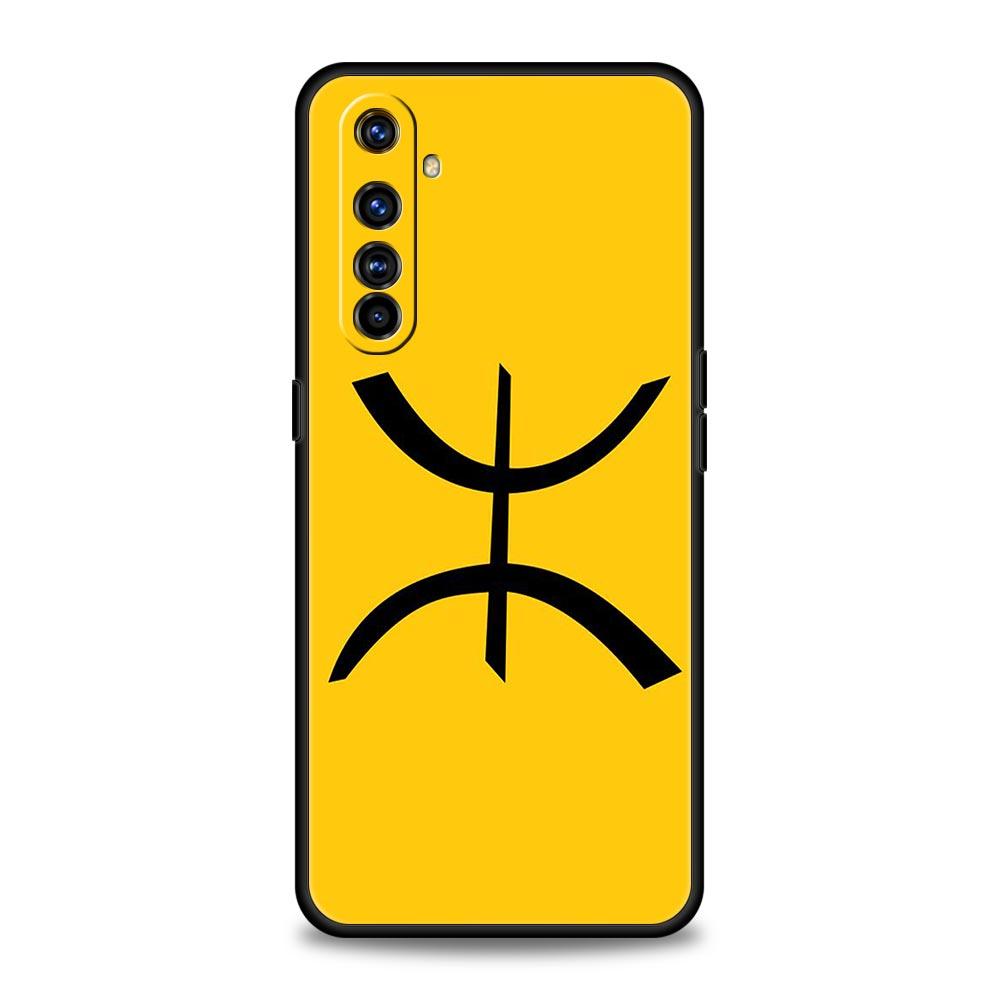 Чехол для телефона для Realme 12 11 10 9 8 5G 7 6 GT5 GT3 GT2 Pro Plus C21 C11 C25 C35 для GT Neo 2 3 3T 5 Чехол флаг амазигов