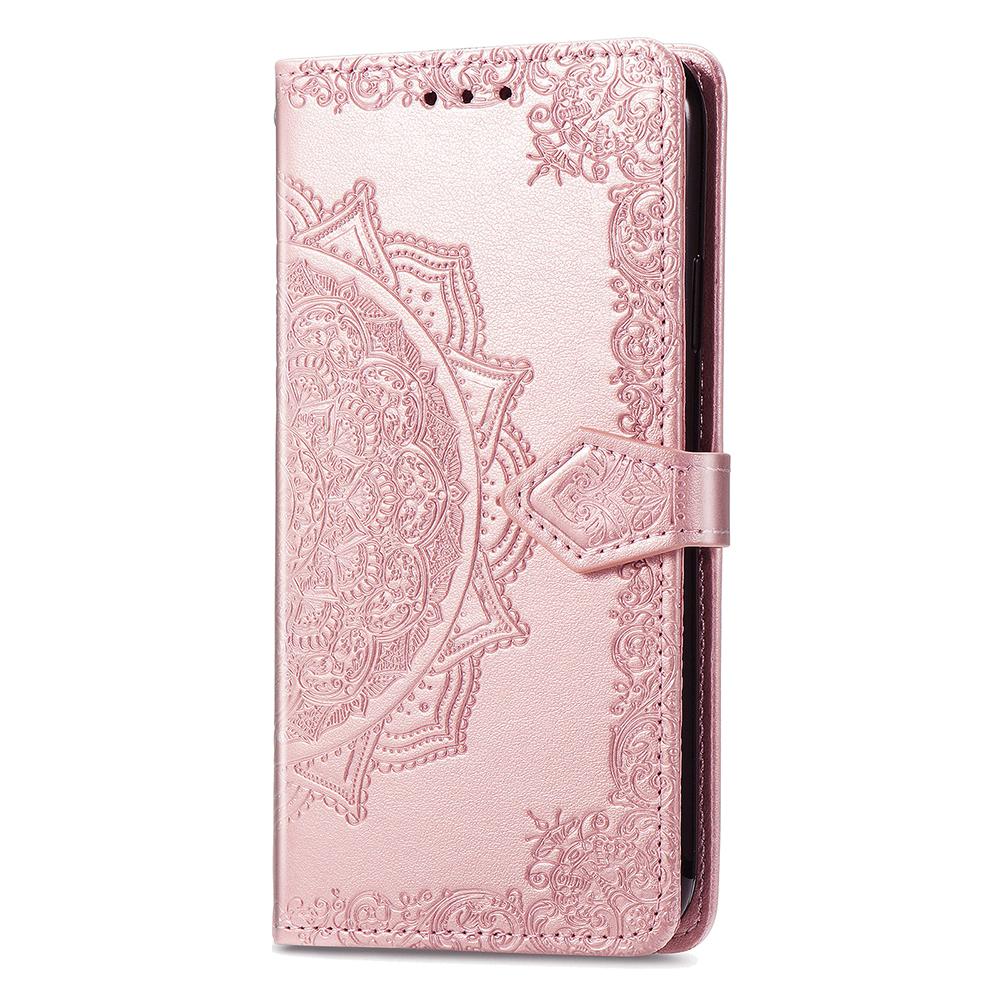 For Xiaomi Redmi 15 5G (Global) (169mm) Case Wallet Mandala Flower Leather Phone Cover Stand View