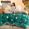 Утолщенное бархатное одеяло из ягненка, одеяло с кондиционером, зимнее одеяло, одинарное двойное одеяло, весенне-осеннее одеяло