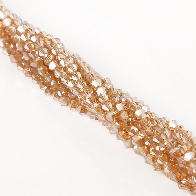 4 мм граненые ромбовидные хрустальные бусины стеклянные бусины своими руками бусины россыпью материал украшения для волос аксессуары бусины для изготовления ювелирных изделий