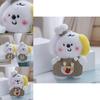 Adorable Cute Chef Dog Plush Toy Keychain Cartoon Doll For Bags And Accessories
