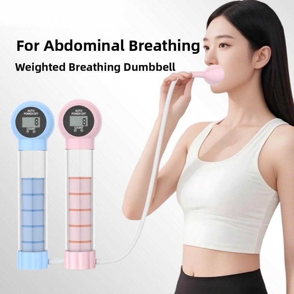 With Counter Abdominal Muscle Trainer Skin Improve Feature Deep Breathing Dumbbell For Men/ Women