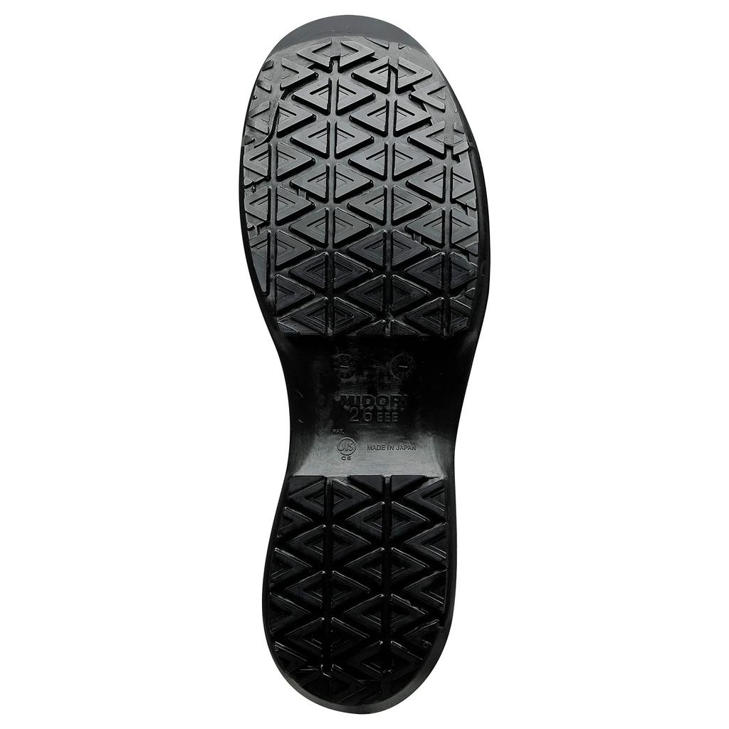 High Grip Safety Electrostatic Safety Shoes JIS Standard Short Shoes Shock Absorption HGS510 Electrostatic Black Cm [Midori Anzen] Anti-Slip