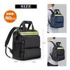 MATSURIA Tool Backpack, Tool Bag, Large Capacity, Waterproof, Large Storage, Sorting Management, Tool Storage Bag, Work Bag, Tool Bag, Engineer Bag (B