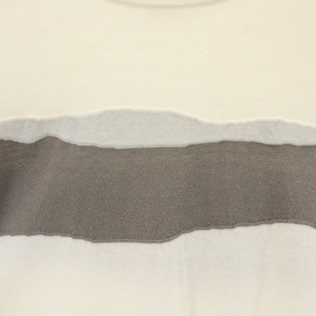 HERMES Made in Italy Cashmere Blend Short sleeve T-shirt L Ivory Men's Used