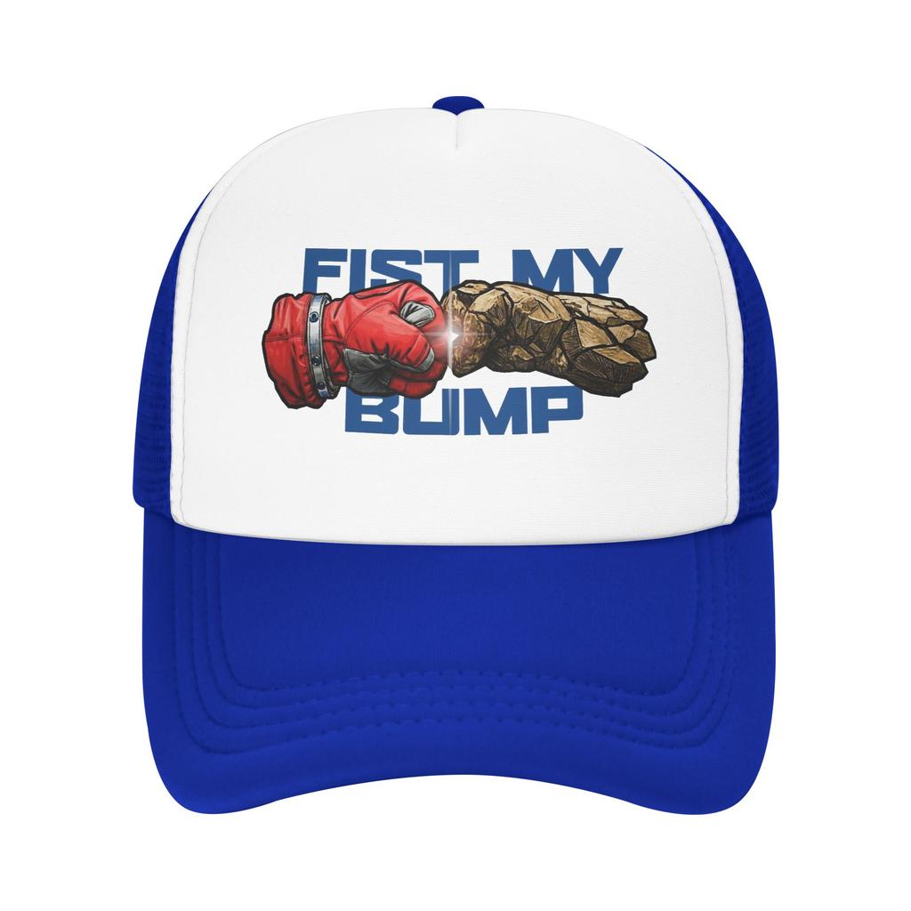 Fist My Bump Amase Project Hail Mary Mesh Baseball Cap Unisex Women Casual Sun Hat Hat Adjustable Summer Trucker Hat