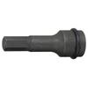 TONE Hexagon Socket for Impact Drive Angle Width Across Flats 12mm Semi-long HP4AH-12L75 12.7mm (1/2")