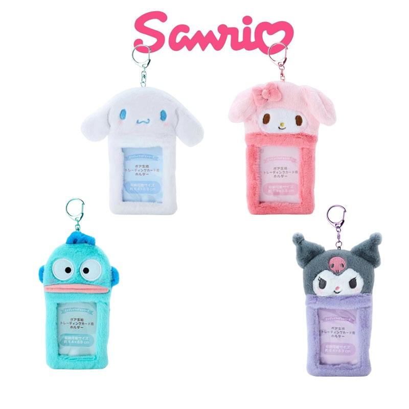 Новый плюшевый держатель для карт Sanrio Милый и мягкий Идеально подходит для ID и ключей Высота 15 см