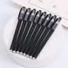 20-Piece Set of Black Gel Pens with 0.5mm Tip for Smooth Writing