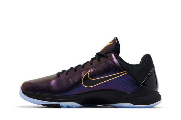 Мужские кроссовки Nike Kobe 5 Protro Год Манбы Баклажан Баклажан/Черный-Металлик Золотой