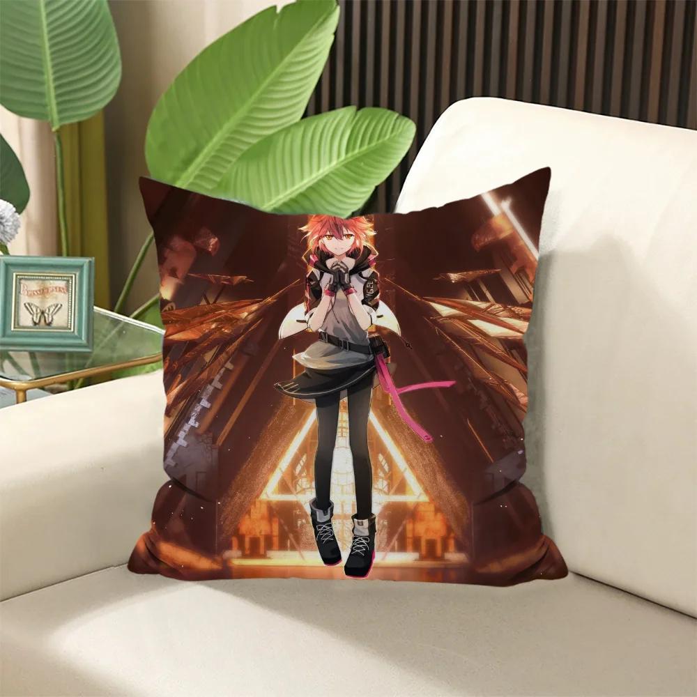 Декоративные подушки Arknights для дивана Элегантные подушки для комнаты Наволочки Наволочка × Наволочки × Мягкие Сон Дом