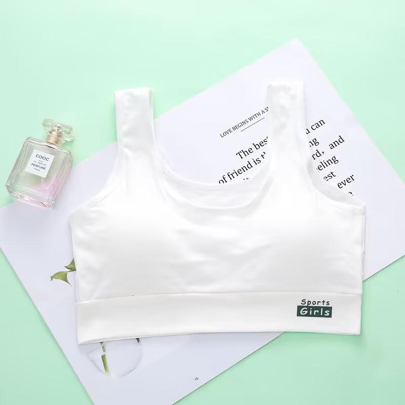 Нижнее белье для девочек-подростков Бюстгальтер из хлопка с мягкой подкладкой Бюстгальтер для девочек-подростков 8-18 лет