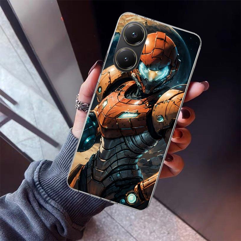 Game M-Metroids Phone Case For Xiaomi Poco X7 X6 X5 Pro F7 Ultra Redmi 15C 15 13 13C 12 12C 10 10A 10C 9 9A 9C 9T Shell Poco X7