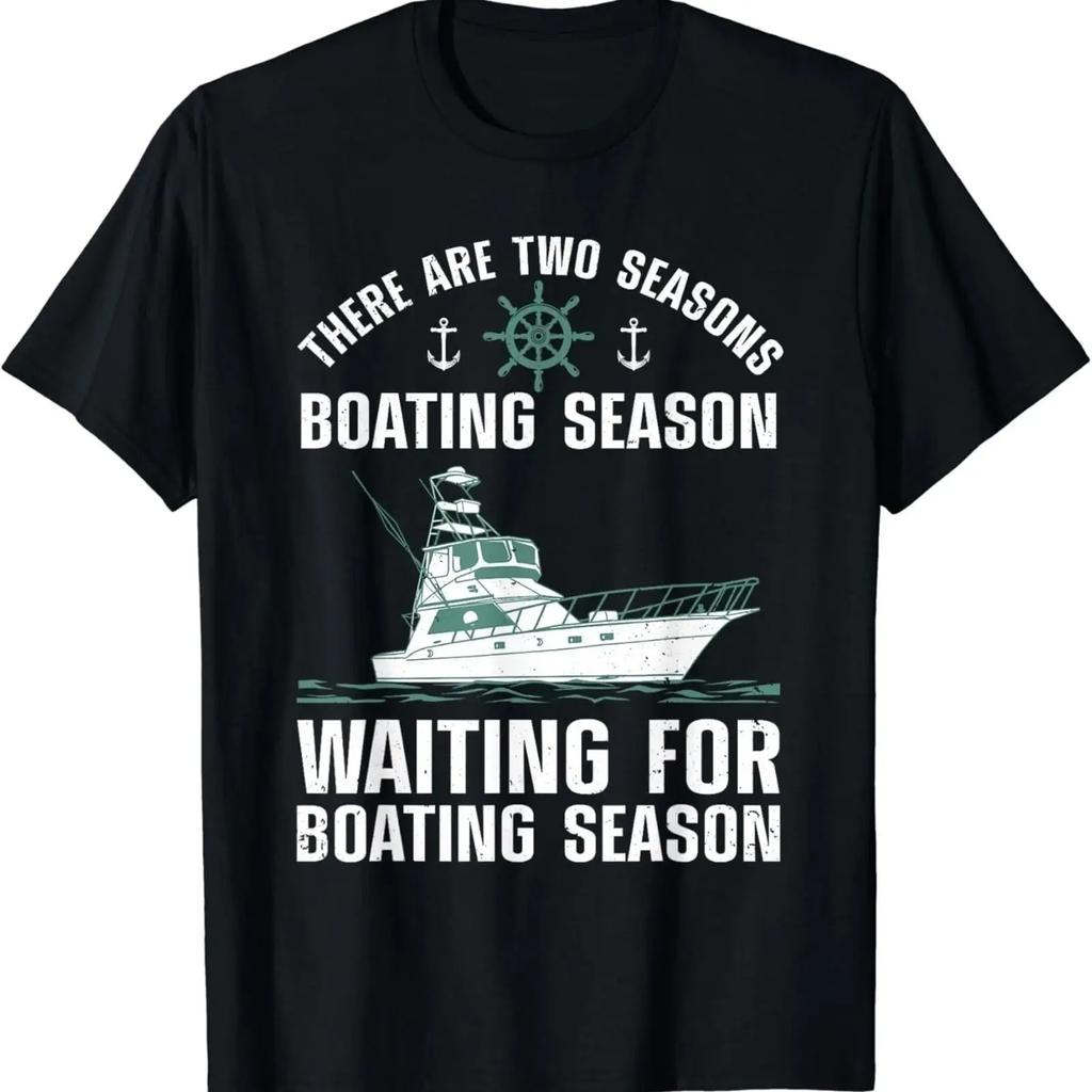 Funny Boating Design For Boater Boat Lover Sailing T Shirt Vintage Top For Everyday Wear Graphic Soft Breathable Fashion