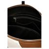 Bally Color Block Design Zipper Closure Calfskin Crossbody Tote Bag Men Bags Brown 6305091