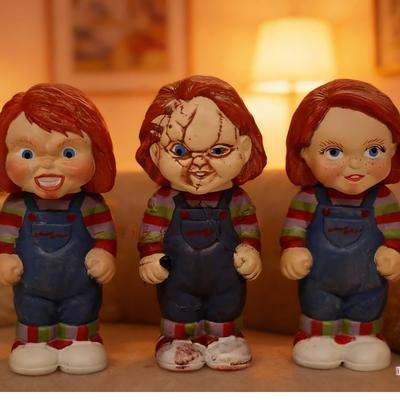 Новинки В наличии Куклы-призраки es Куклы-ужасы Фигурки Настольные украшения Куклы Подарки-сюрпризы на день рождения Декор