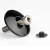10pcs Black Stem Top Cover Dustproof Bike Headset Screw Cover Parts Bowl Set Cover  Cycling Parts