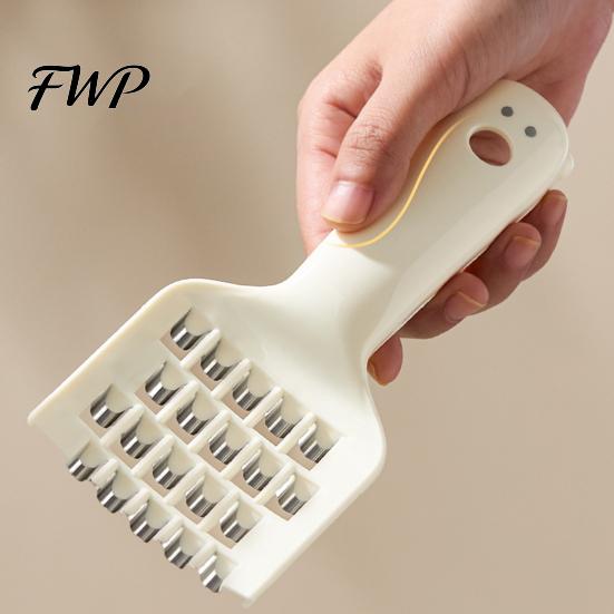 Small Kitchen Gadget 2Pcs Vegetable Cutter Multifunctional Hand Peeler Tool, Stainless Steel Blade Slicer Quick Prep Tool with Easy Grip Clog-Free