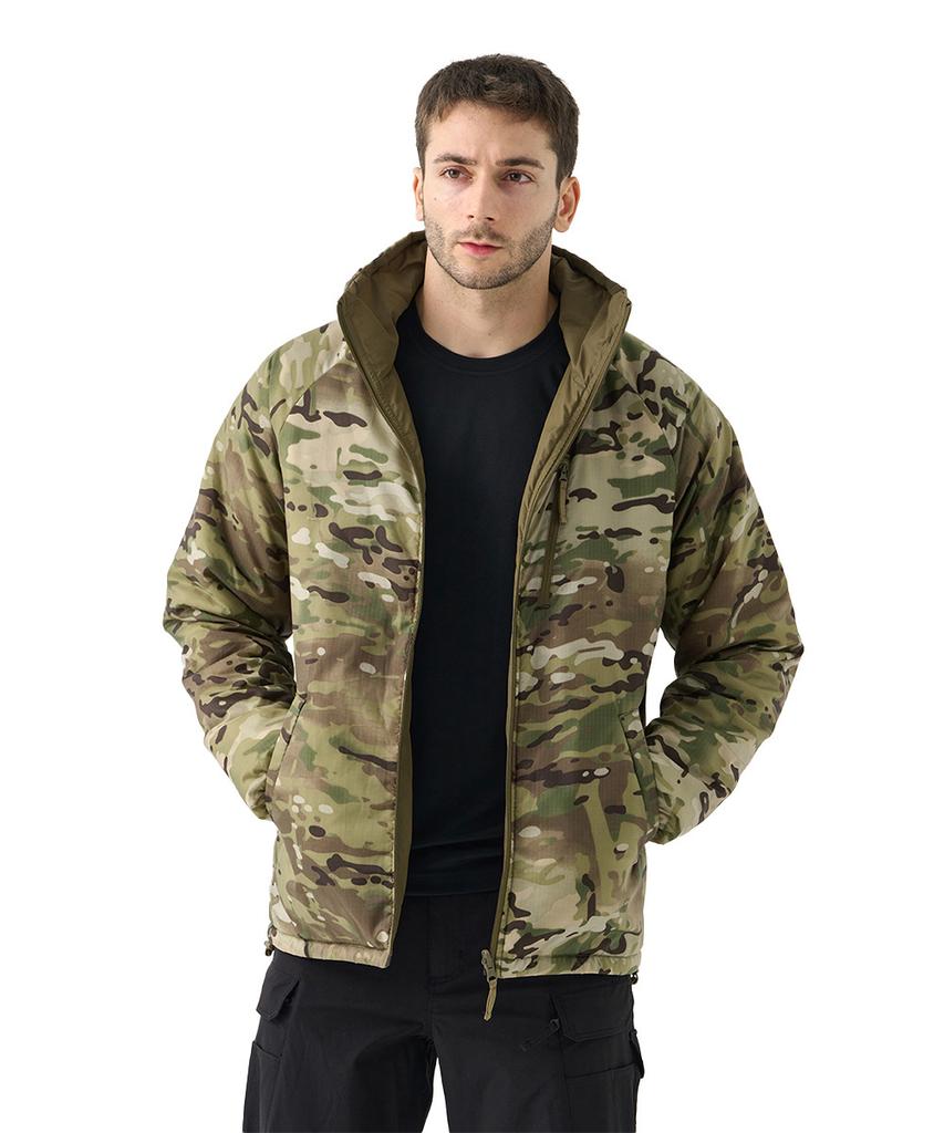 Детская двусторонняя зимняя куртка Vancefly Kidon Camogrom/Adaptive Green