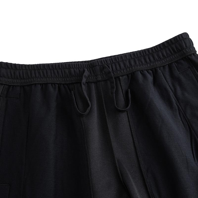 Anta Autumn Outdoor Training Knitted Casual Sports Suit Men Suits Basic-Black 952617202-5