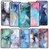 Чехол для телефона с рисунком из мрамора и чернил для Samsung A51 A71 A21S A12 A15 A25 A31 A41 A52 A32 A23 A33 A53 A73 A03S A05S A13 5G