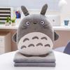 Cute Plush Pillow Quilt Hand Warmer Dual-Use Cushion Folding Blanket Car Office Sofa Cushion Quilt  Couch Pillow Good