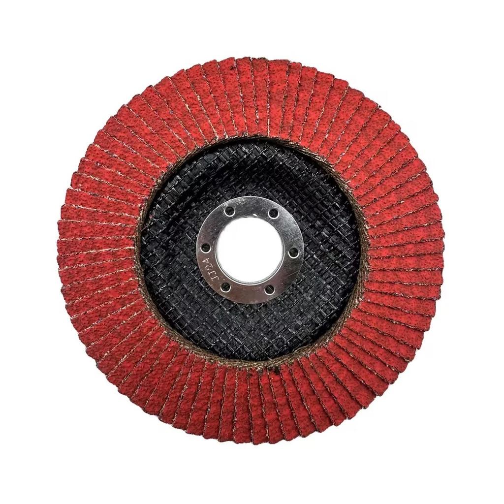 Fast Shipping 20PCS 125x22mm Ceramic Flap Discs for Angle Grinder 40 Grit High-Density Bevel Type Flap Disk #29