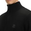 Hugo Boss zip-fastening logo-patch cardigan 50543692-001