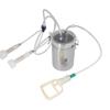 2L Manual Sheep Milking Machine Stainless Steel Bottle Portable Milking Kit for Milk Plant Farm