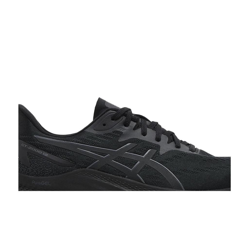 ASICS GT 2000 12 'Triple Black' (Unisex) Black / Black Running Shoes 1011B691 001