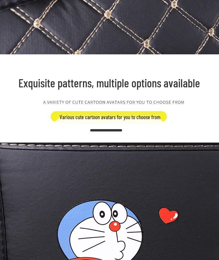 Children's Car Seat Kick Mat - Rear Seat Protector & Anti-Kick Pad