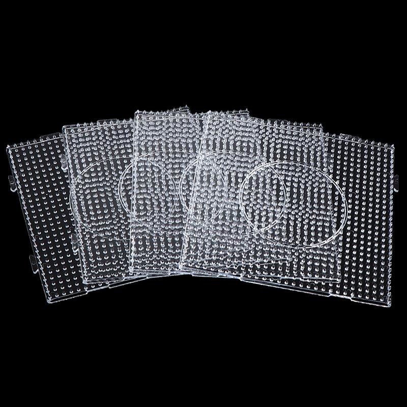 4Pcs Hama Beads Pegboards 15Cm Beads Template For Making Iron Beads Boards