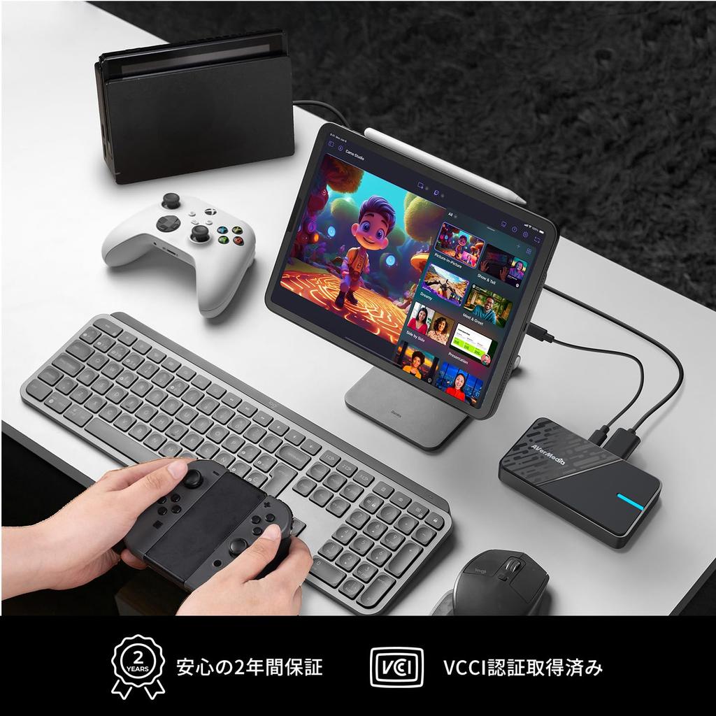AVerMedia StreamLine MINI+ GC311G2 Capture Card, 4K60 Passthrough, 1080p60 Recording, DV1016