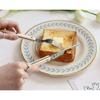 Saber Bistro Shiny Cake Fork 16cm, Ivory, 1 Piece, Korean Popular Tableware