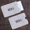 Блокирующие RFID защитные рукава для кредитных банковских карт, из алюминиевой фольги, антискан, держатель для карт контроля доступа, чехол-хранитель