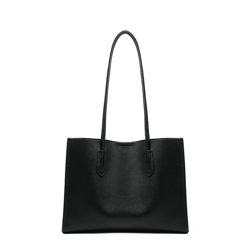 Women's Bag New Commuter Large Capacity Tote Bag Women's Versatile Leather Niche Women's High-end Shoulder Bag