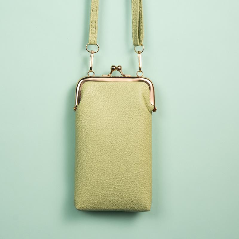 Стильный PU кроссбоди кошелек для телефона на 2025 год для женщин - Модная, компактная вертикальная сумка