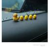 5pcs Car Mini Small Yellow Duck Cuckoo Chicken Rearview Mirror Dashboard Ornaments Woman Man Gift Car Accessories Funny