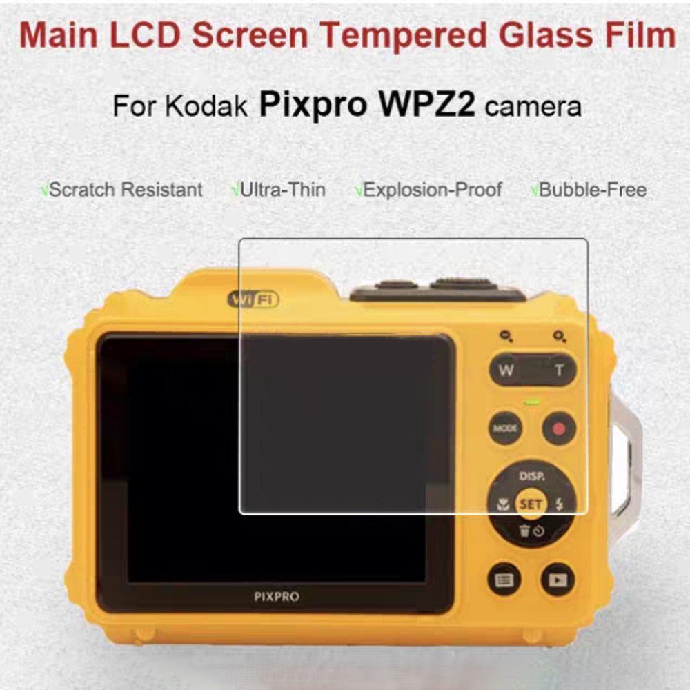 Portable Camera Glass Film Transparent Display Screen Film For Kodak WPZ2 Camer