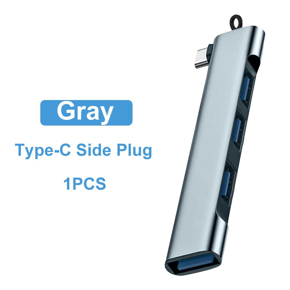 Fonken 4-в-1 USB 3.0 Хаб Расширитель Мультипортовый Адаптер с портами данных USB 3.0 / 2.0 для MacBook Pro/Air iPad Pro/Air и других