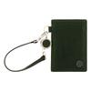 Кожаный чехол для проездного с катушкой 730611 Чехол для проездного с катушкой Кожа коровы Зеленый [Takeokikuchi] Мужской [05]