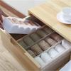 Closet Organize Sorting Boxs Household Storage Basket 5 Grids Underwear Socks Storage Box Plastic Drawer Divider Desk Accessory