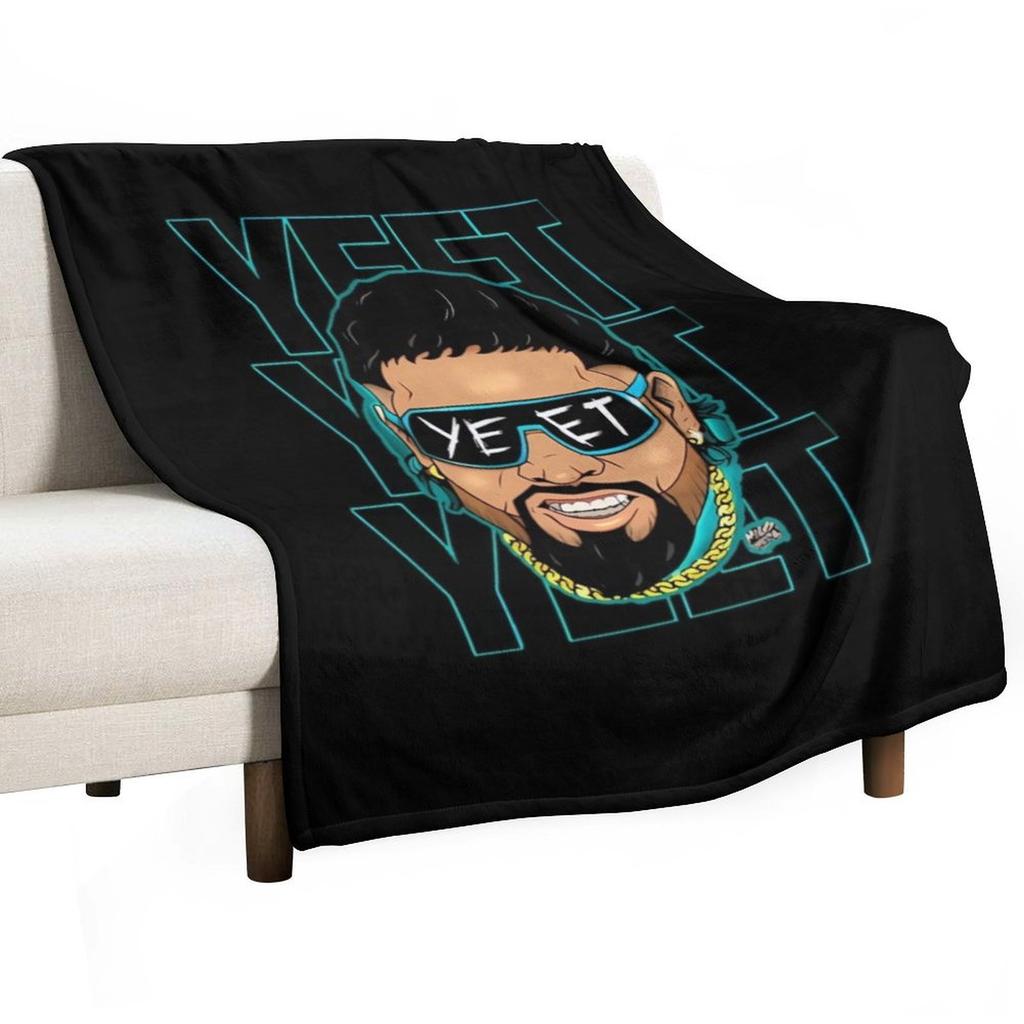 Vintage Jey Uso Yeet Yeet Yeet Throw Blanket Warm Napping Blanket for Office Couch Bed